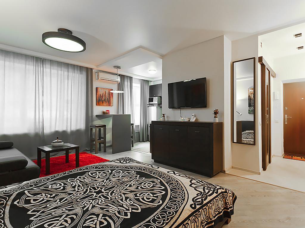 Swedish Studio At Myasnikova Appartement Minsk Kamer foto